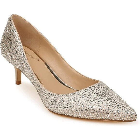 Jewel Badgley Mischka Women's Frenchie Pumps - Picture 1 of 4